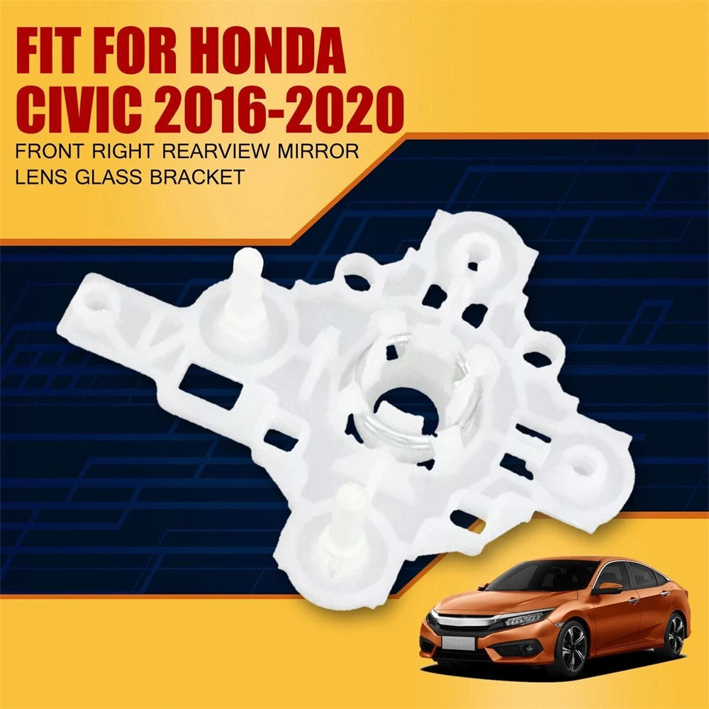 Rearview Mirror Lens Glass Bracket for Honda Civic (2016–2020)