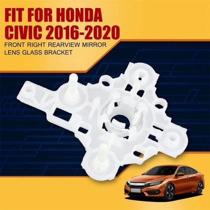 Rearview Mirror Lens Glass Bracket for Honda Civic (2016–2020)