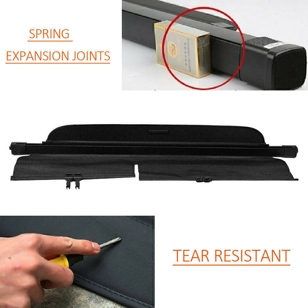 Retractable Trunk Cargo Cover for Jeep Cherokee (2014–2018)