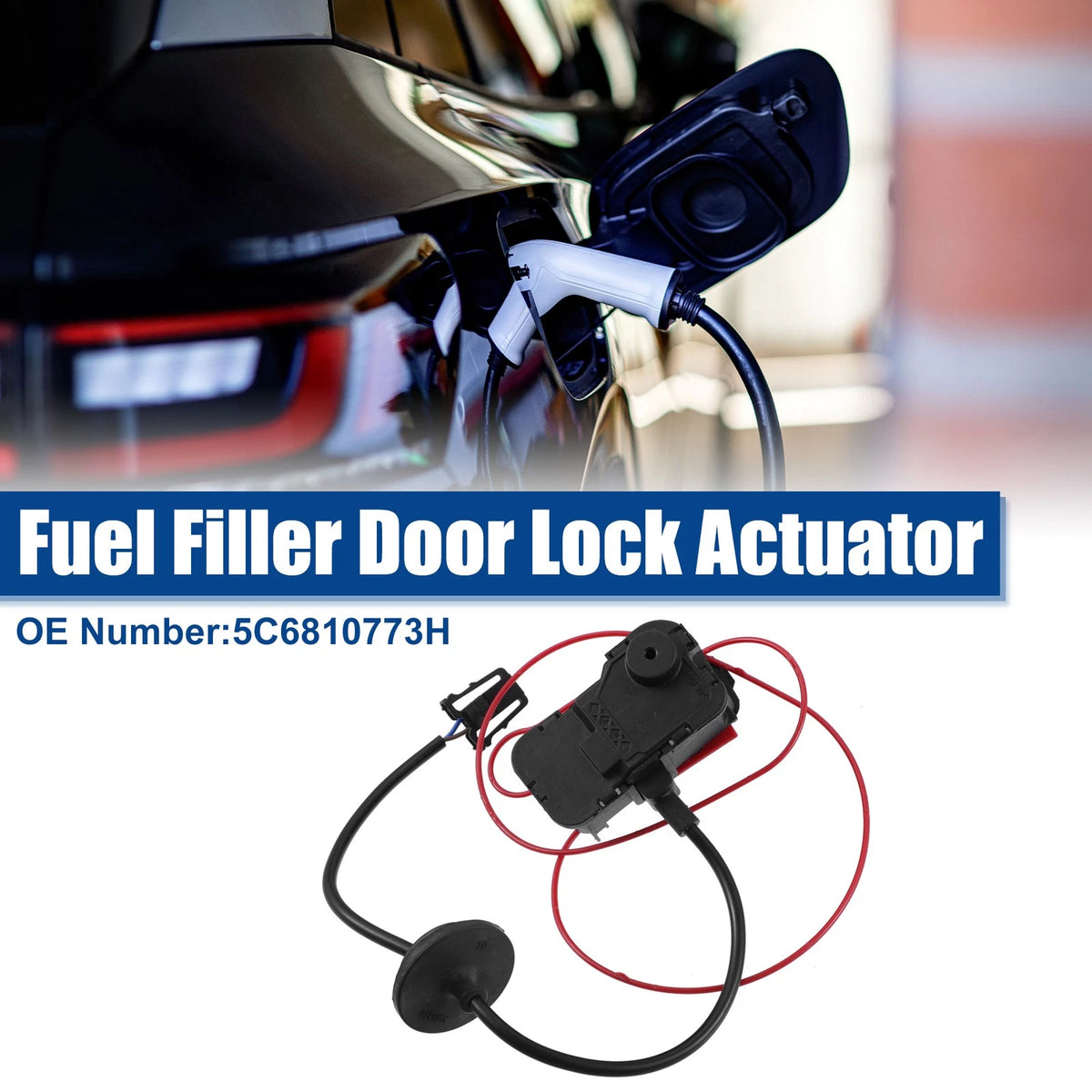 Fuel Filler Door Lock Actuator Replacement for Volkswagen Golf Jetta Passat (2015–2024)