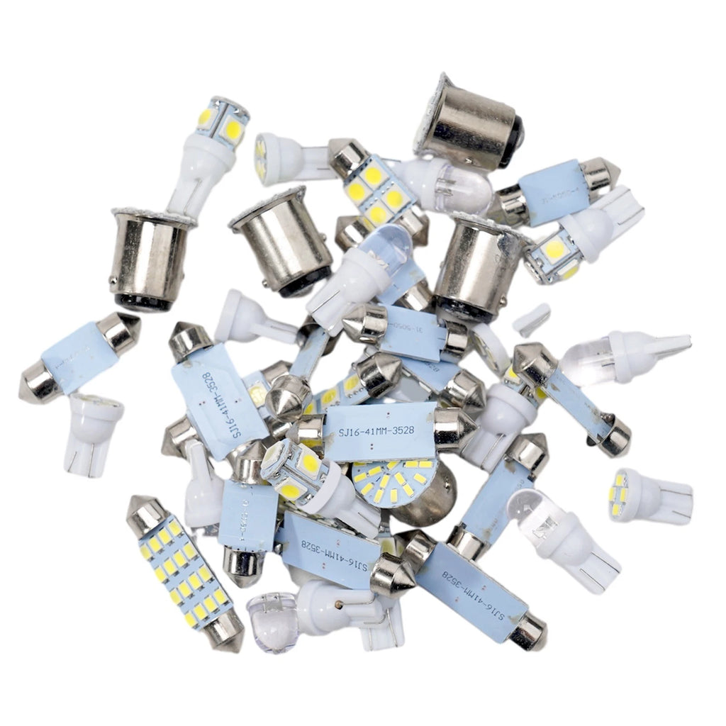 42PCS LED Light Bulb Kit for Car Interior (Universal Fit)