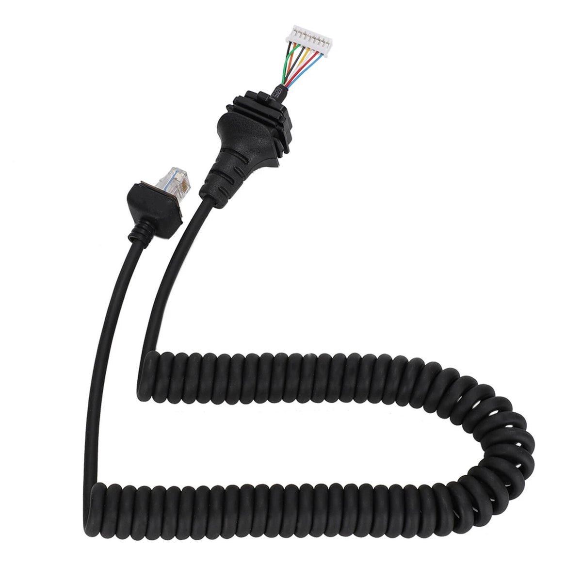 Handheld Radio Mic Speaker Cable for ICOM HM152 HM154 IC F221 F520