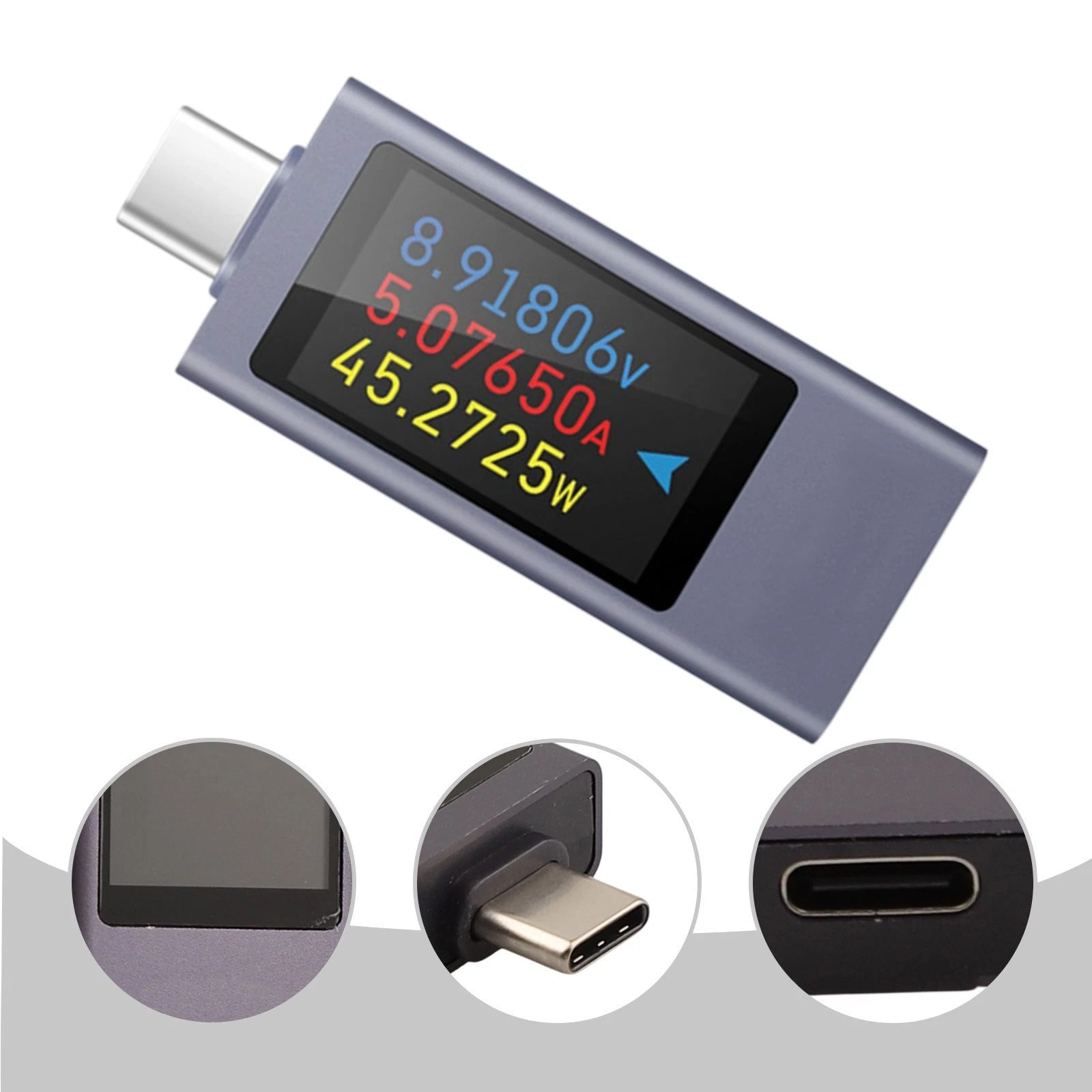 USB C Tester for Phone Charging and Voltage Testing