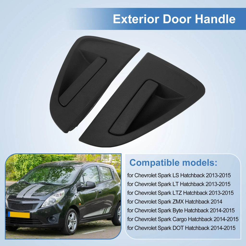 Rear Door Handle Set for Chevrolet Spark 2013–2015 Replacement