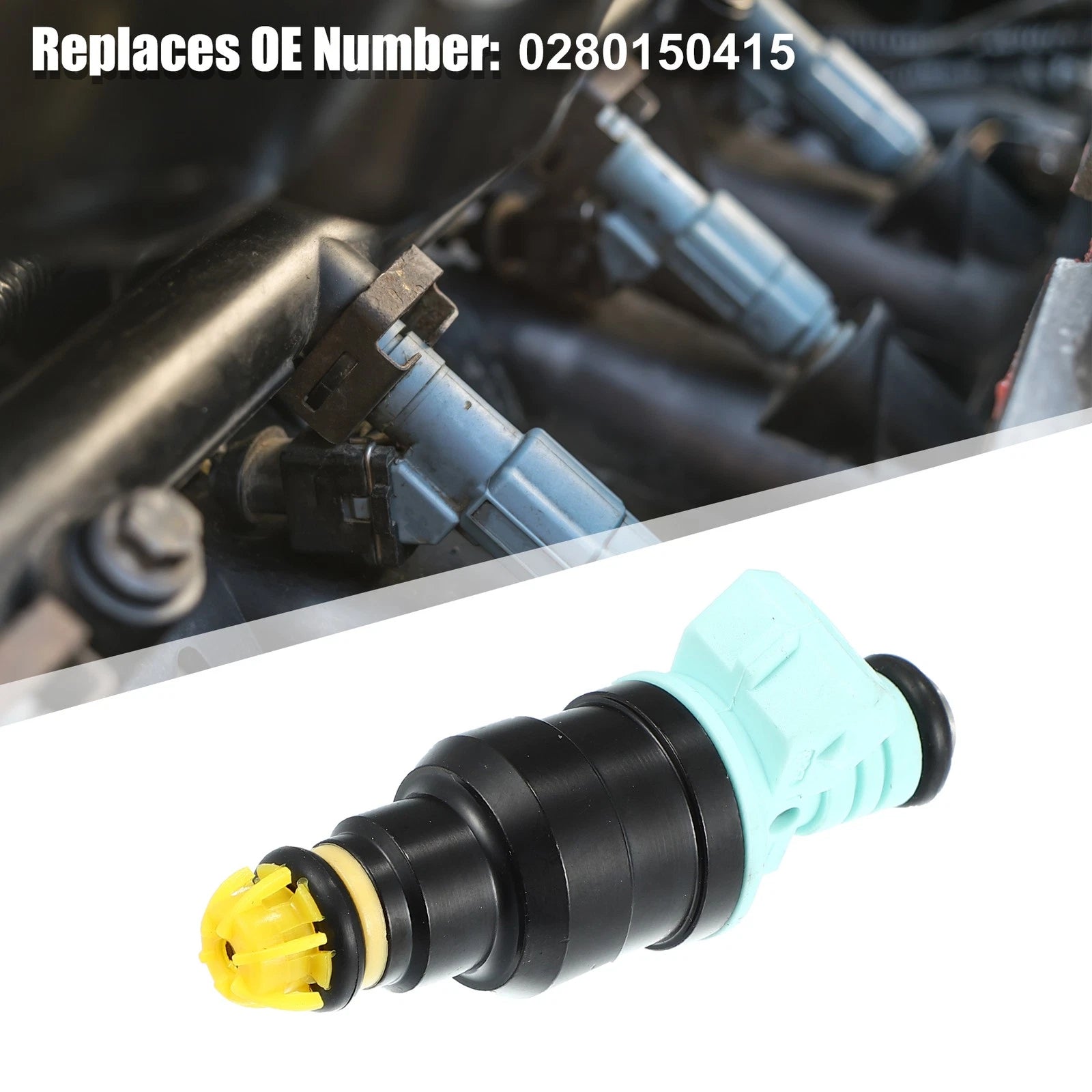 6Pcs Fuel Injector Replacement for BMW 525i 2.5L 3.0L (1995–2006)