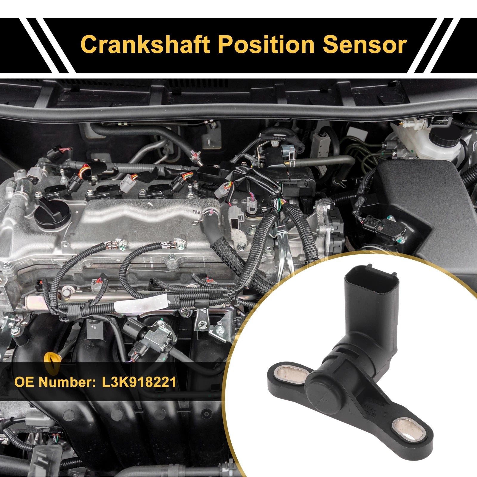 Crankshaft Position Sensor Replacement for Mazda 6 Hatchback 2.0 (2007–2013)