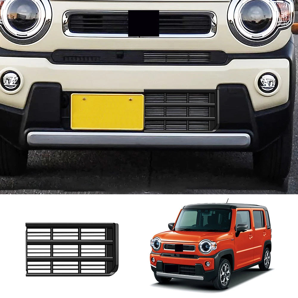 Lower Front Bumper Mesh for Suzuki Hustler (2020) - Matte Black ABS