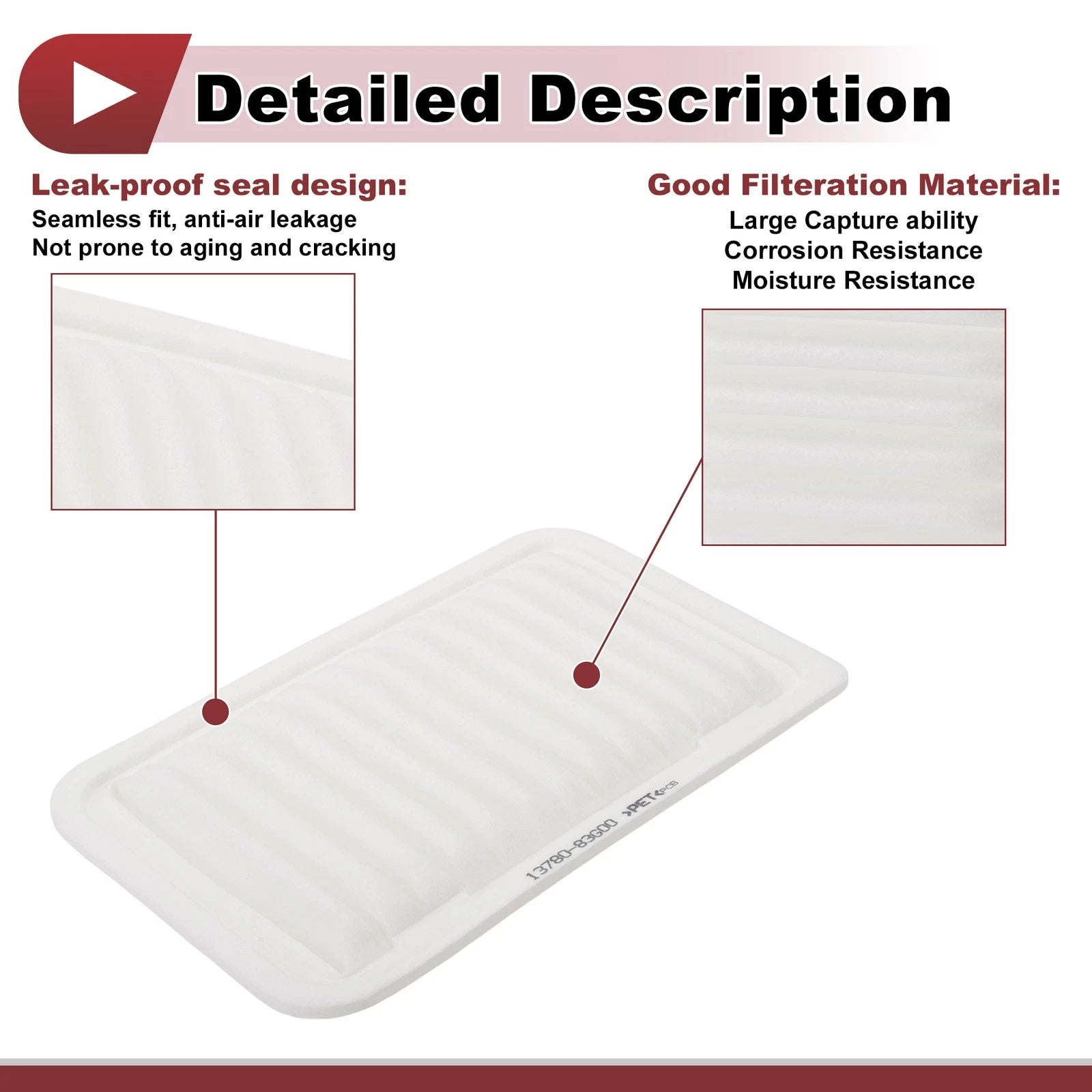 Engine Air Filter Replacement for Mazda MJ21S (2011–2015)