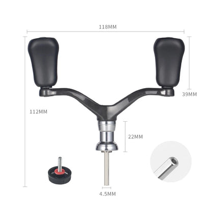 Carbon ABS Fishing Reel Handle for Optimal Strength and Performance