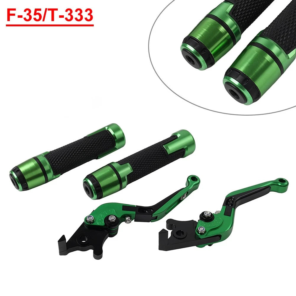 Folding Extendable Brake Clutch Levers Grip Set for Triumph Speed Triple
