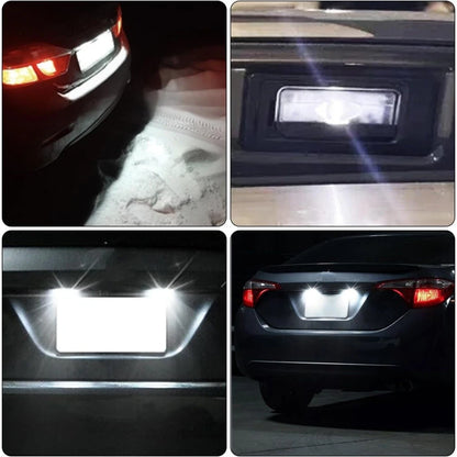 12V LED License Plate Light for Toyota Corolla Sedan (2014–2019)