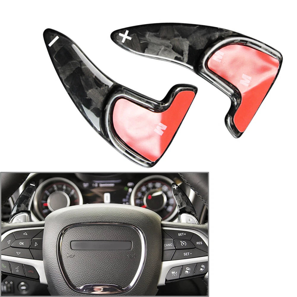 Steering Wheel Shift Paddle for Dodge Challenger Charger (2015–2021) Carbon Fiber