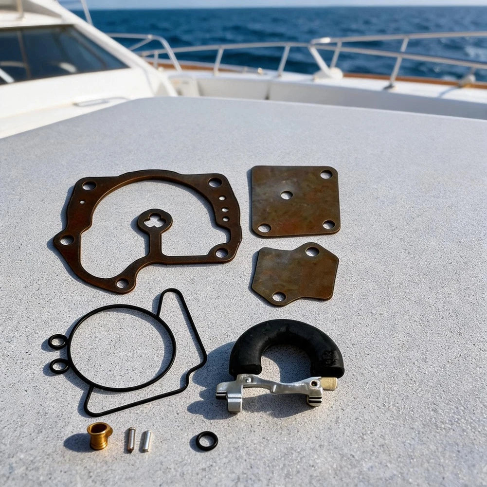 Carburetor Kit with Float for Johnson Outboards (120-300)