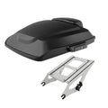 Matt Razor Trunk Backrest Pad Mount Rack for Harley Road Glide (2014–2023)