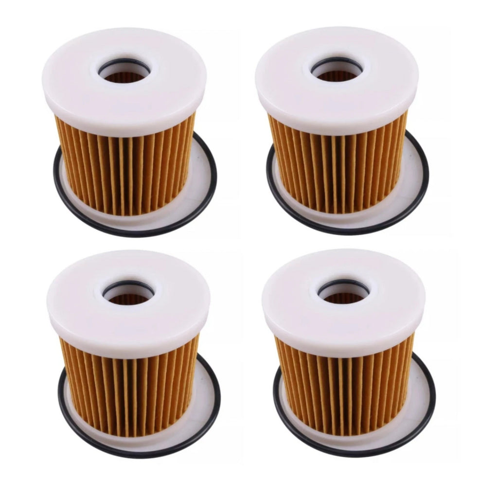 Set of 4 Fuel Filters for Yamaha Marine Honda Outboard (90794-46871-00, 90794-46913)