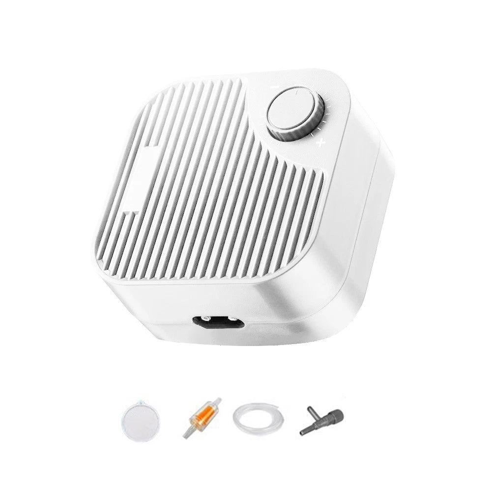Aquarium Oxygen Pump 345W for Tanks (Low Noise, 53 L/min)