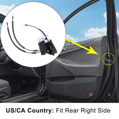 Rear Left Door Latch Lock Actuator Assembly for Hyundai Tucson (2016–2019)