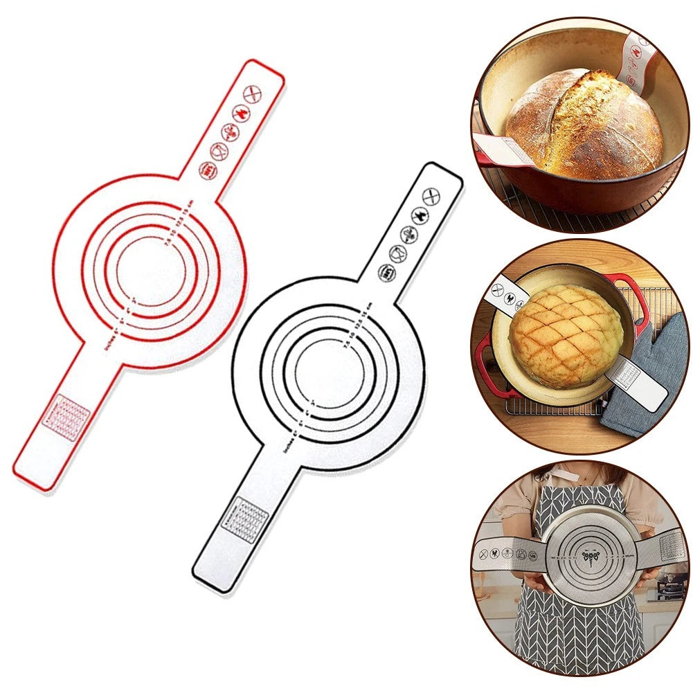 Flexible Dough Transferring Baking Mat with Long Handle