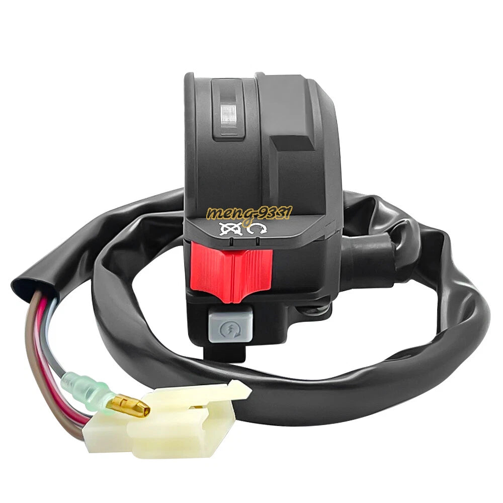 Handlebar Start Stop Switch & Ignition Key Switch for Yamaha Raptor 50 80 (2002–2008)