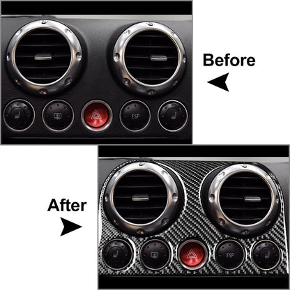 Center Console Air Vent Outlet Panel Cover Trim for Audi TT (2001–2006)