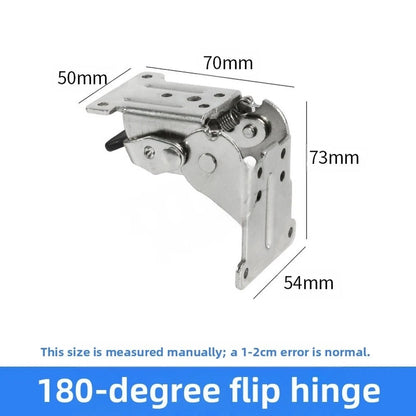 Adjustable Folding Hinge for DIY Projects (Cold Rolled Steel)