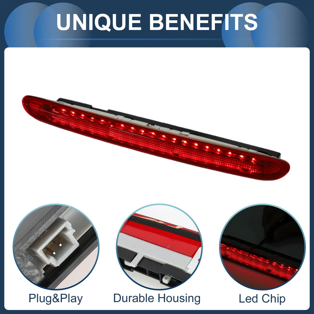 LED Third Brake Light for Mini Cooper R58 (2012–2015) Red Housing