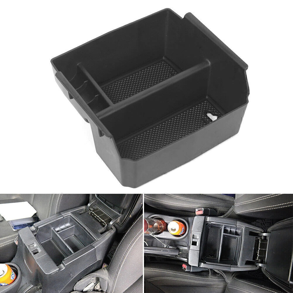Center Console Armrest Storage Box Organizer Tray for Jeep Wrangler JK (2011–2017)