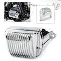 Chrome Front Voltage Regulator Cover Accent for Harley Bagger (1997–2011)
