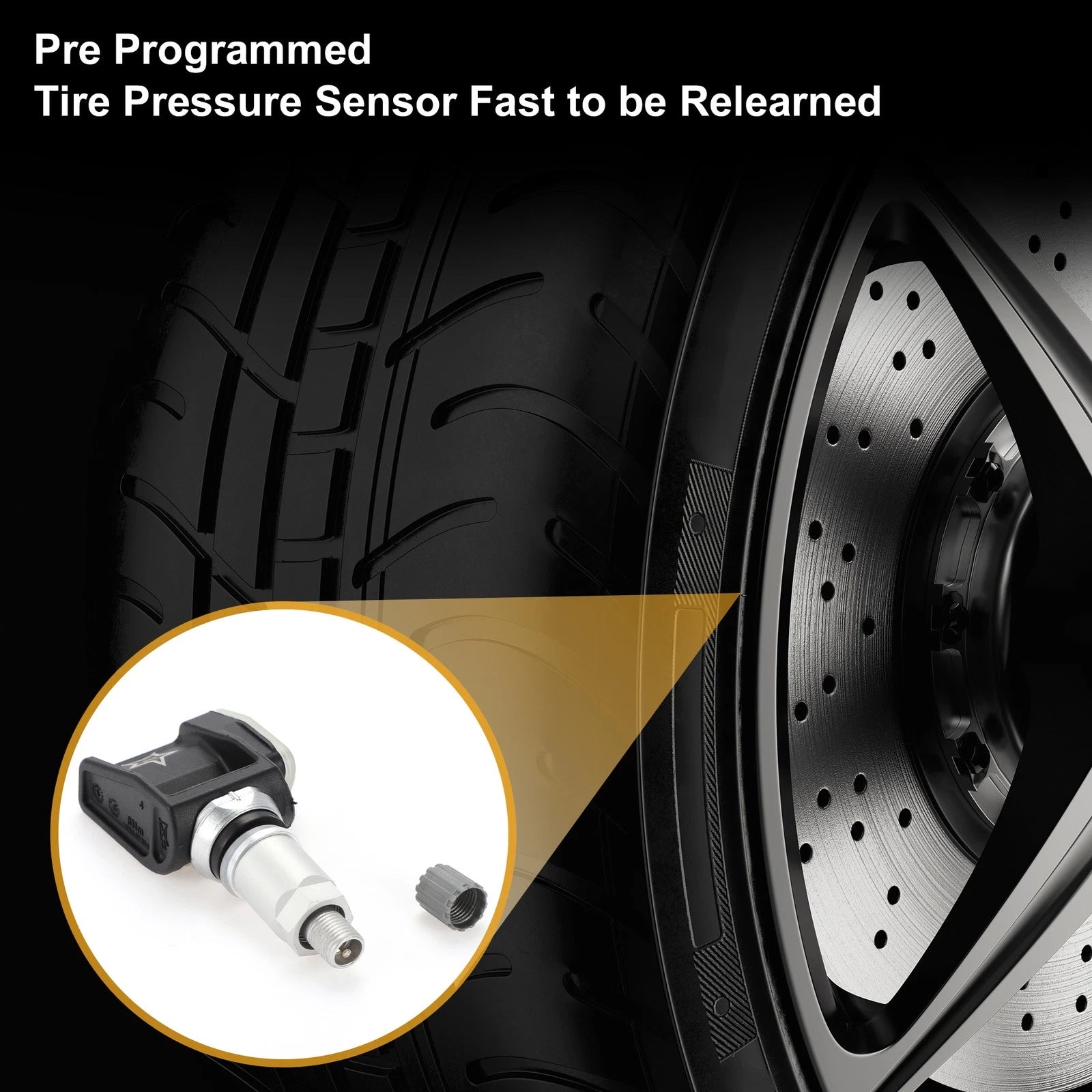 Tire Pressure Sensor Replacement for Mercedes-Benz CLS450 (2019–2023) 433MHz