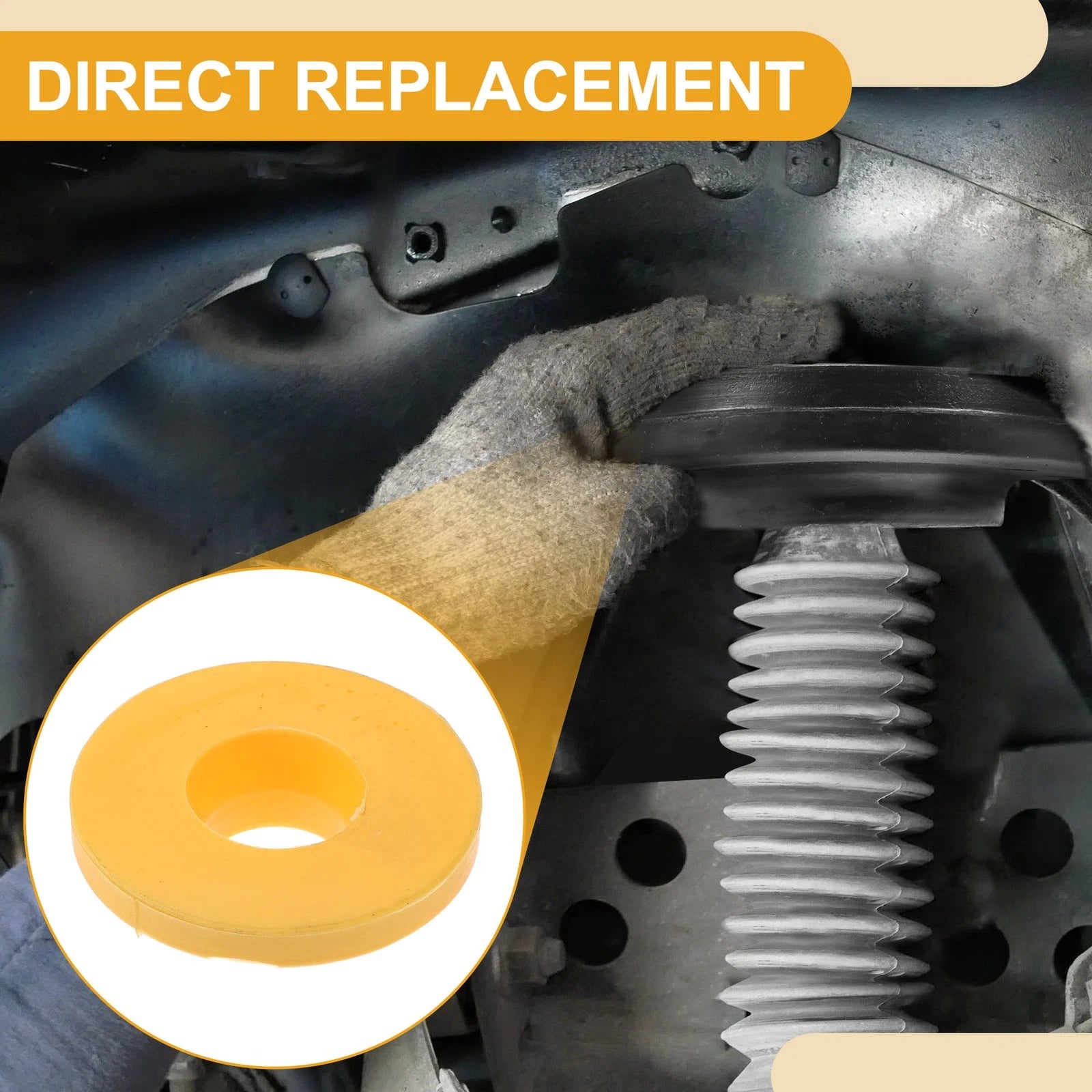Front Upper Coil Spring Insulators Replacement for Chevrolet Equinox (2018–2025)