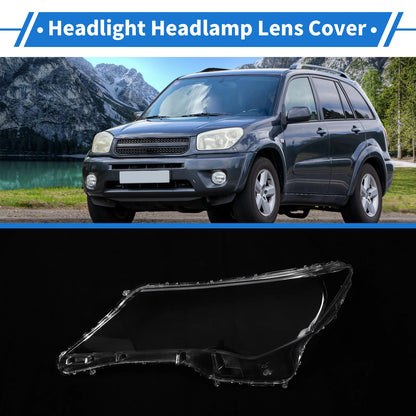 Headlight Lens Cover Front Left OEM Replacement for Toyota RAV4 (2013–2015)