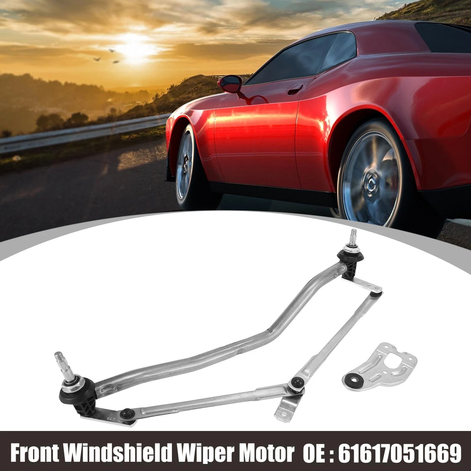 Transmission Windshield Wiper Linkage Lever Front for BMW X3 (2004–2010)