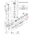 Lower Unit Spanner Nut for Yamaha Outboard 150HP-250HP (All Years)