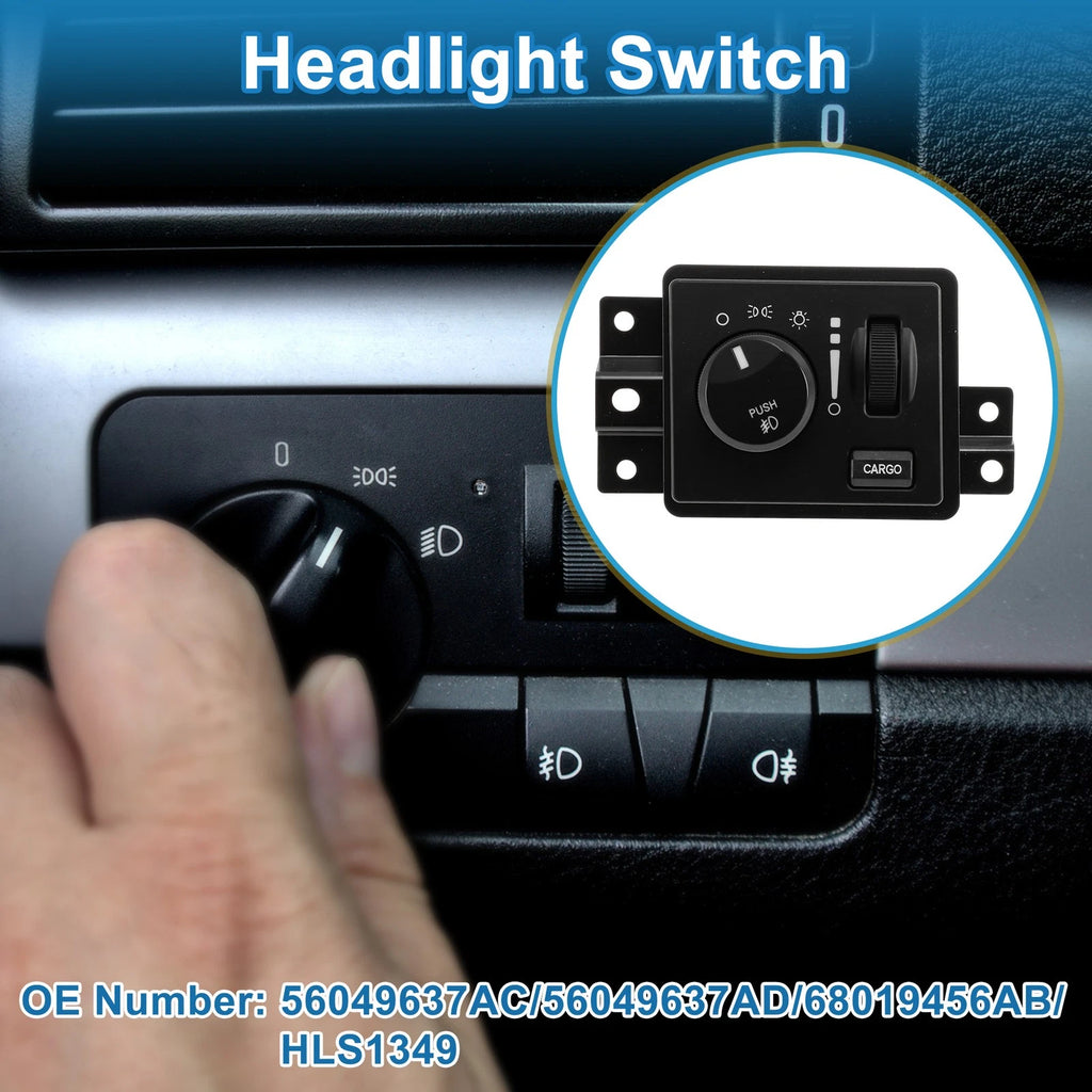 Headlight Switch for Dodge Dakota (2005–2010) No. 56049637AC