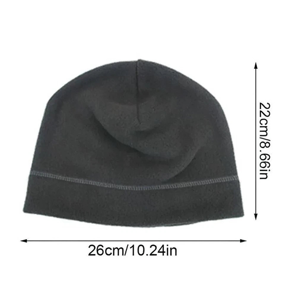 Fleece Windproof Hat for Boys Girls Adults (Solid Color)