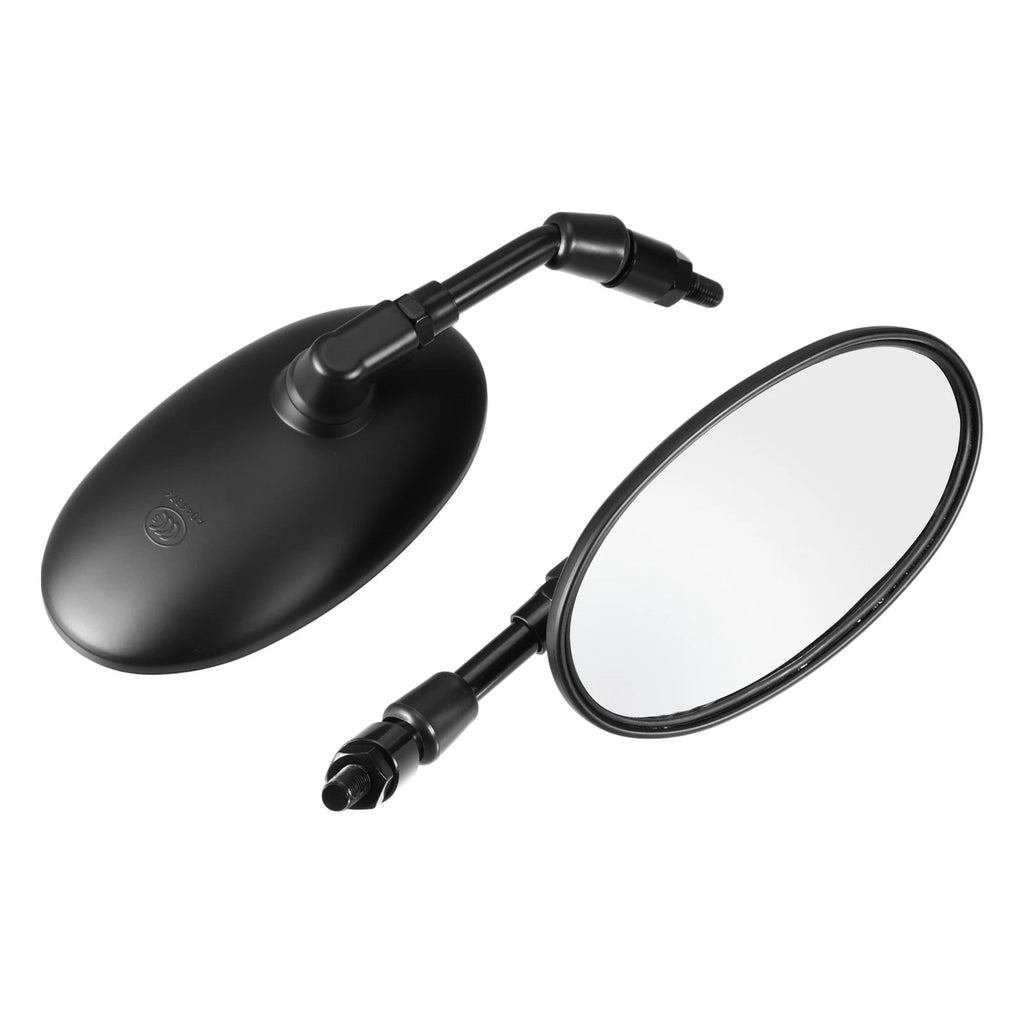 1 Pair Rearview Mirrors for Universal Motorcycle (10mm Screw Thread)