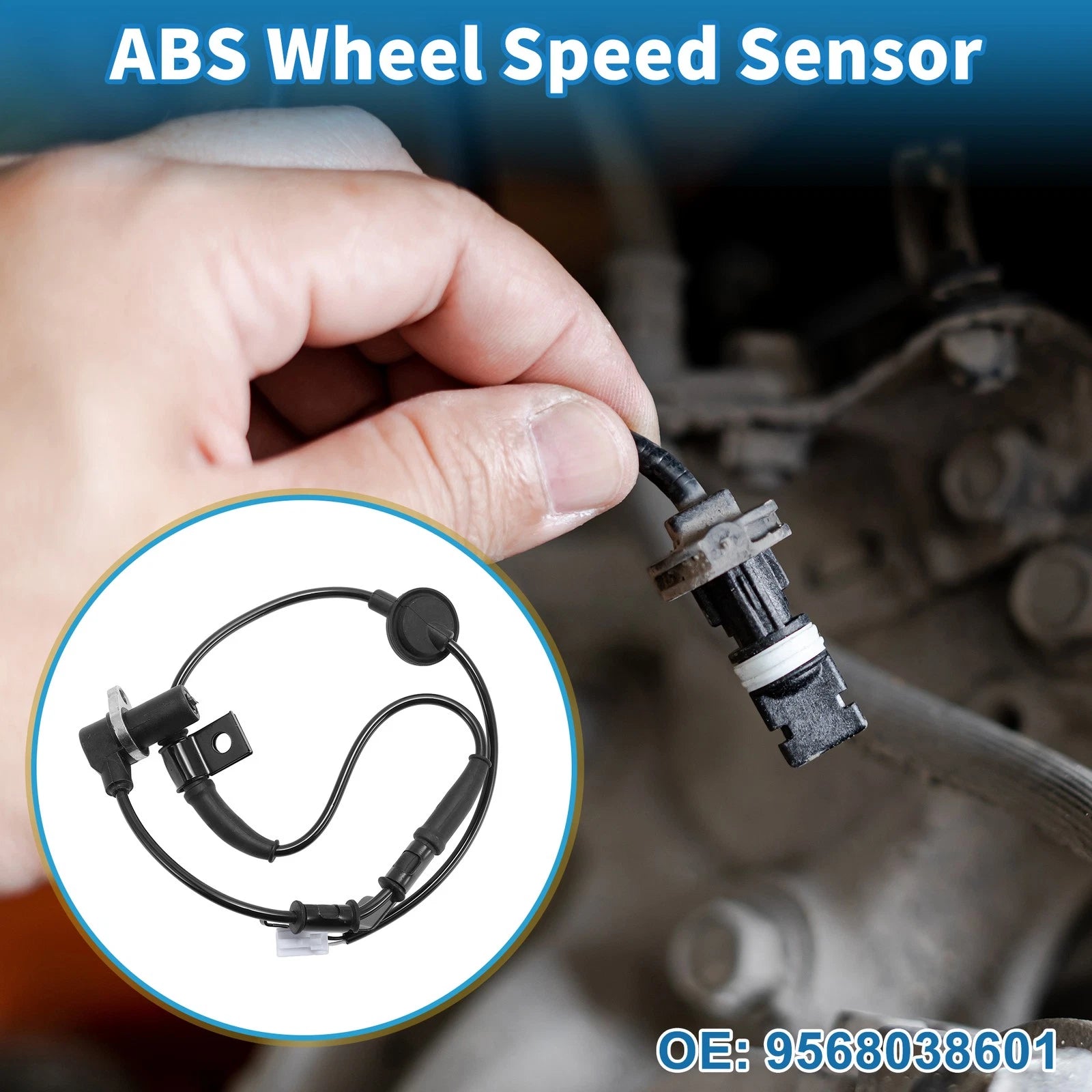 ABS Wheel Speed Sensor for Hyundai Sonata 2003–2004 Replacement