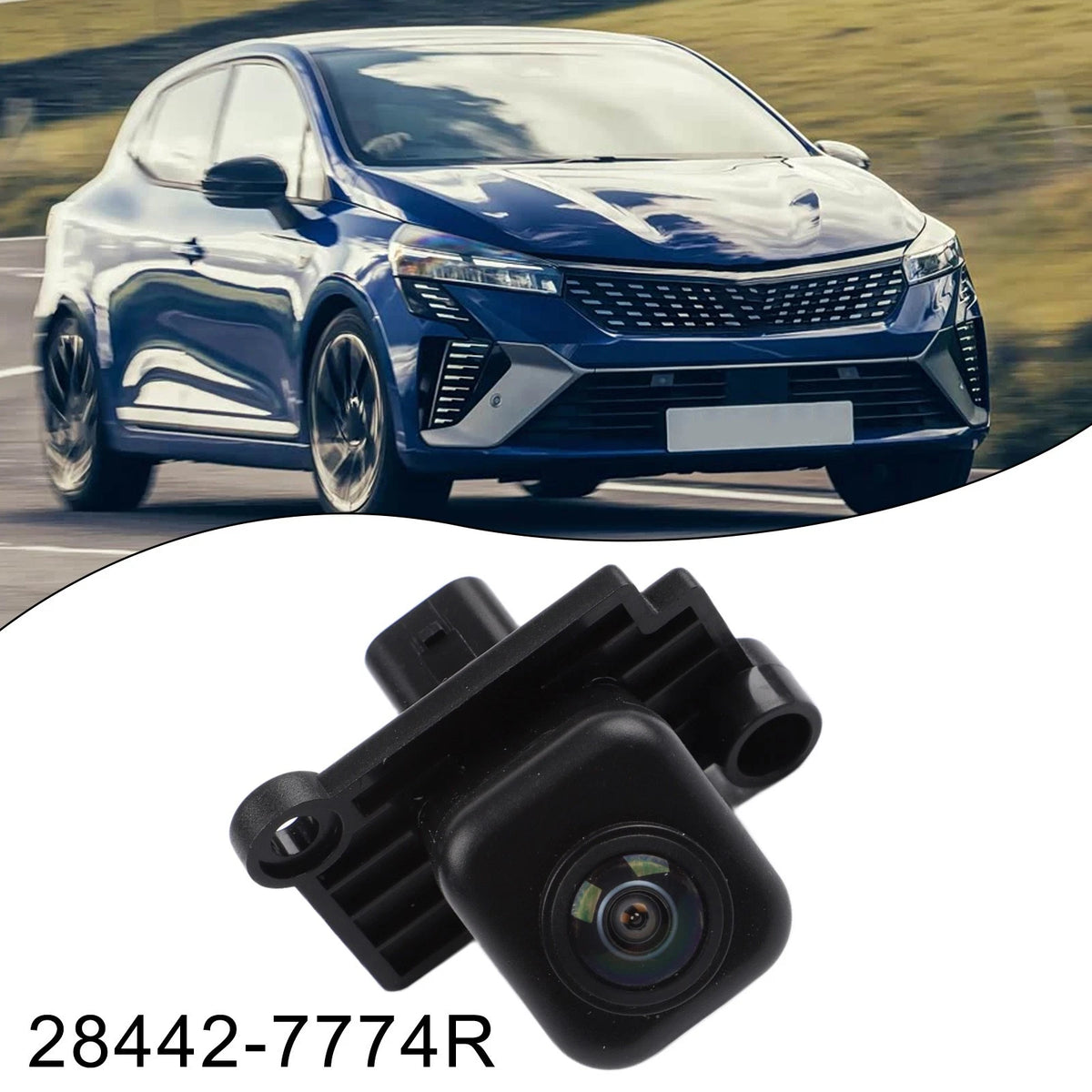 Parking Camera Car Backup Camera 12V Voltage Made Of ABS Material Non-deformable