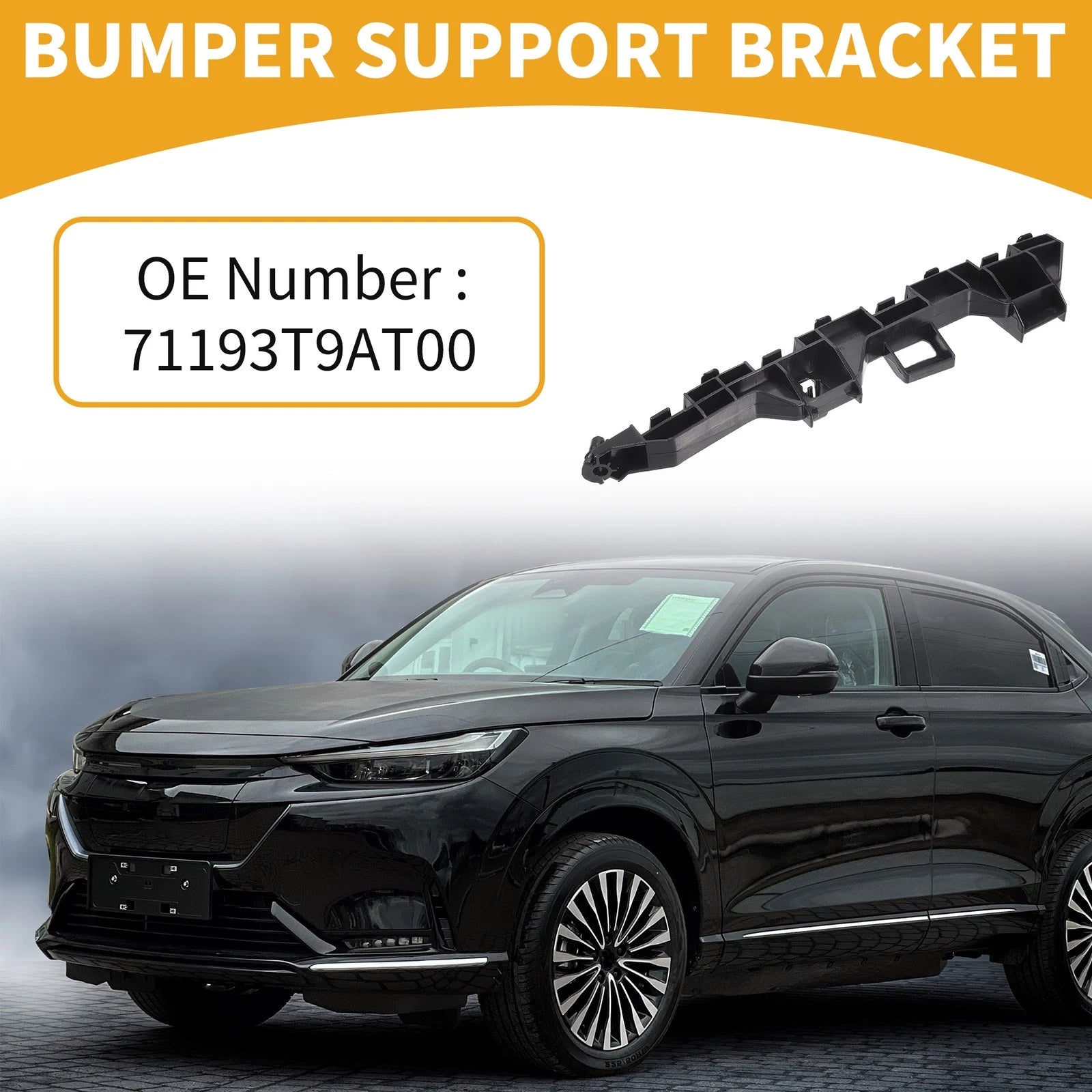 RH Side Front Bumper Support Bracket Replacement for Honda City (2014–2016)