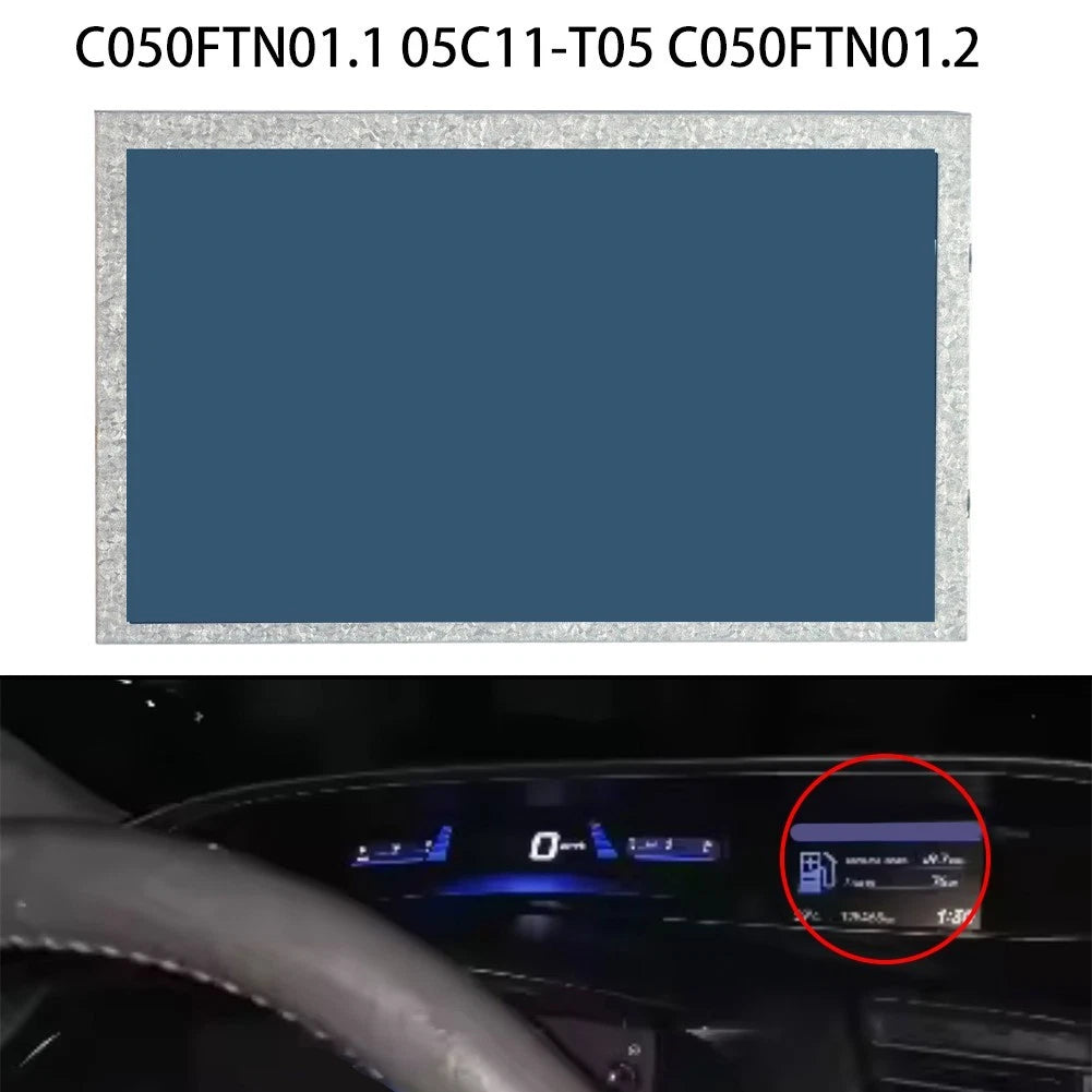 For Honda Civic 2015 Dashboard LCD Screen 5.0 inch Metal and Glass Construction