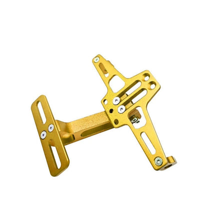 Motorcycle License Plate Holder Adjustable Fit CNC Aluminum Alloy for MSX Bikes