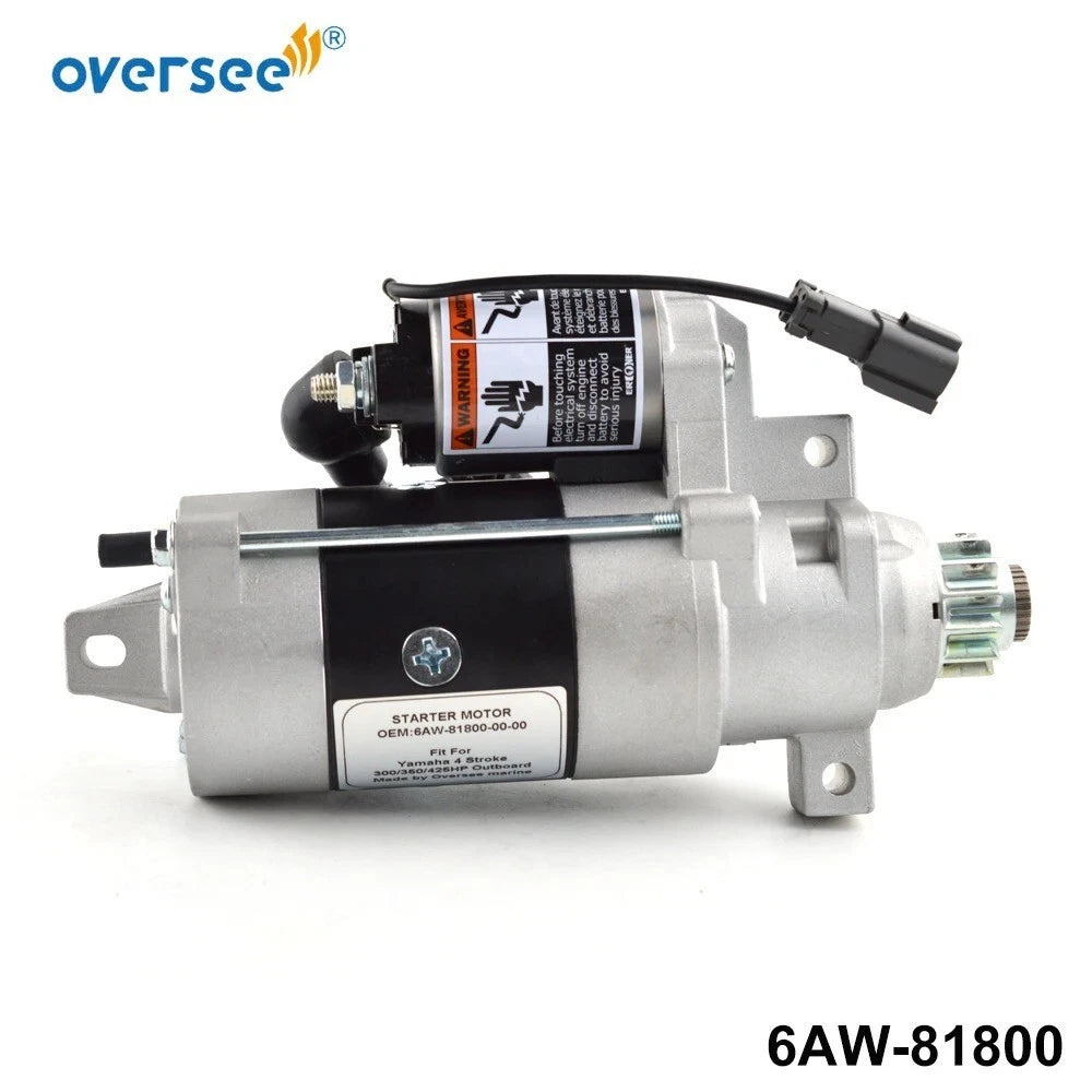 Starting Motor Assy for Yamaha F300 F350 F425 (4-Stroke) (6AW-81800-00-00)
