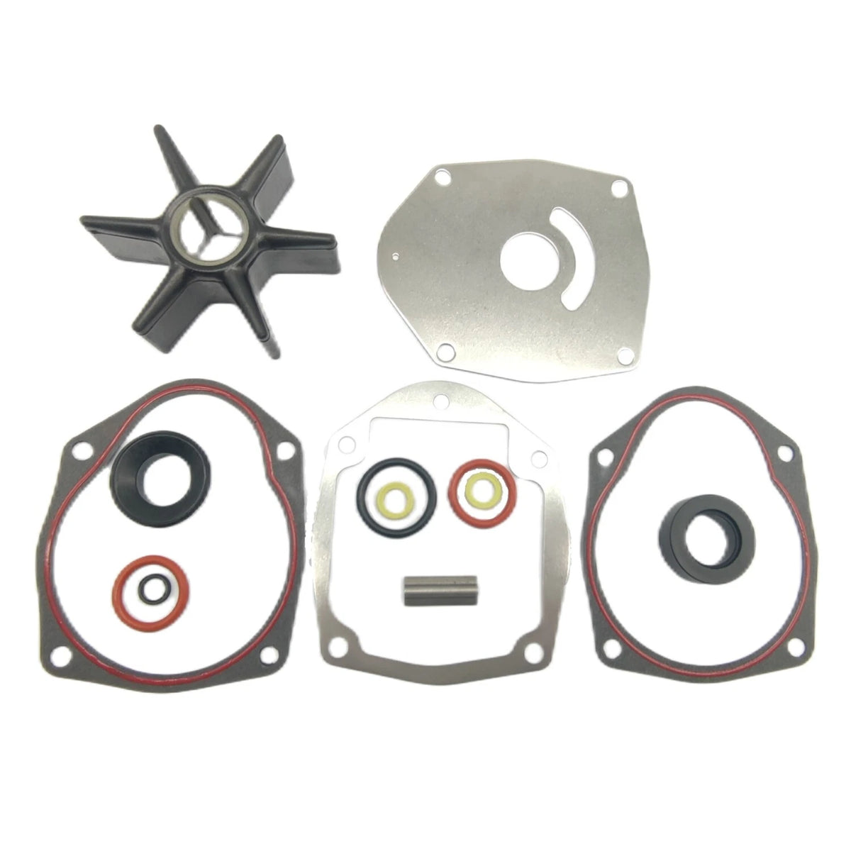 Water Pump Impeller Kit for Mercury 4-Stroke 75-100 HP Outboard (47-8M0100526)
