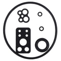 Float Bowl Gasket Replacement Kit for V Twin Carburetor (54832)