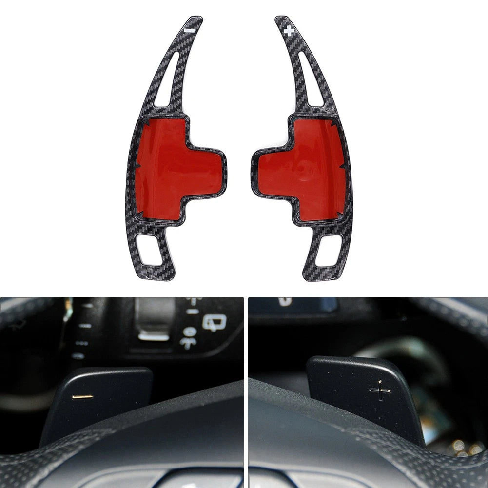 2X Steering Wheel Shift Paddle Extension for Mercedes Benz A B C E GLK SLK