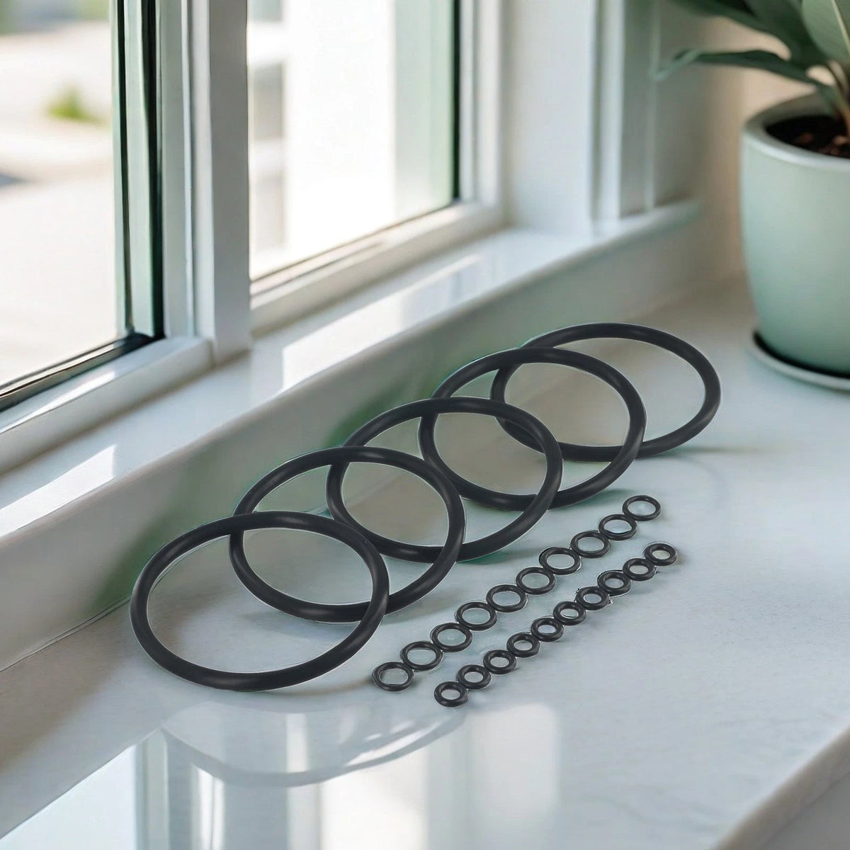 Set of 4 O Rings for Cornelius Keg - Silicone Rubber Seals