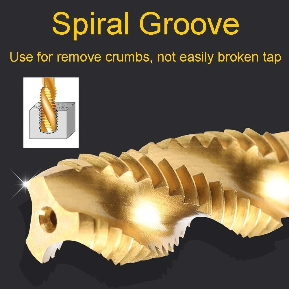 HSS Screw Tap for Metric Spiral Thread (1Pcs)