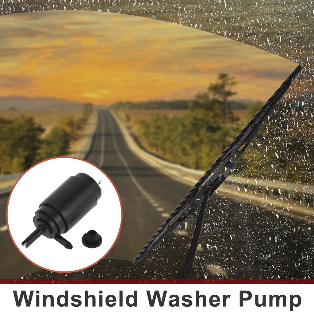 Windshield Washer Pump Replacement w Grommet for Fiat Ducato (2010–2022)