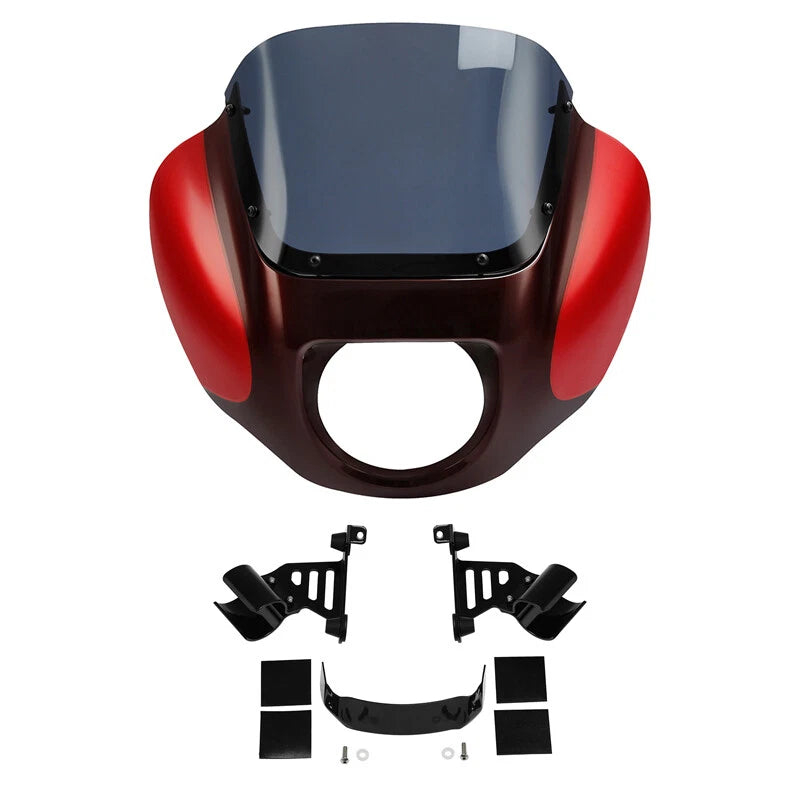 Fairing Windshield for Harley Low Rider (2018–2024) Wicked Red/Twisted Cherry