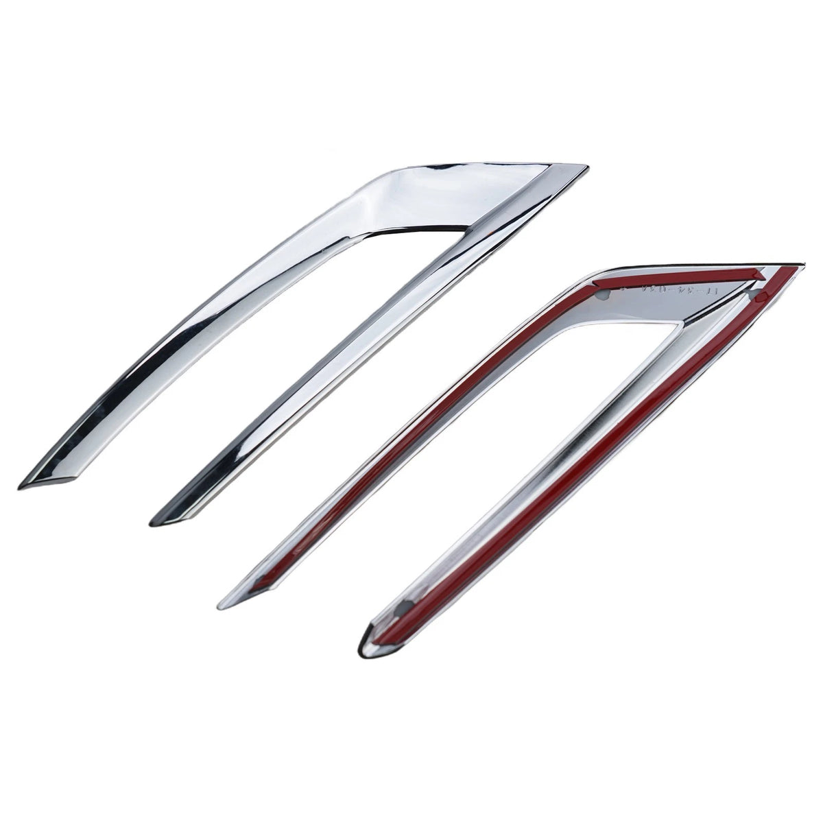Luxury Chrome Front Fog Light Lamp Cover Trim for Volvo XC60 (2018–2023)